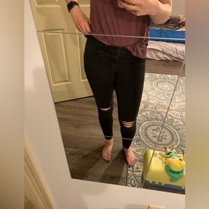 Garage Distressed Skinny Jeans SIZE 5